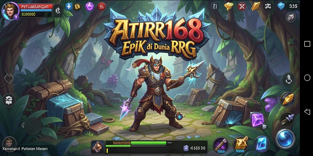 Tampilan gameplay RPG yang menakjubkan dan penuh aksi.