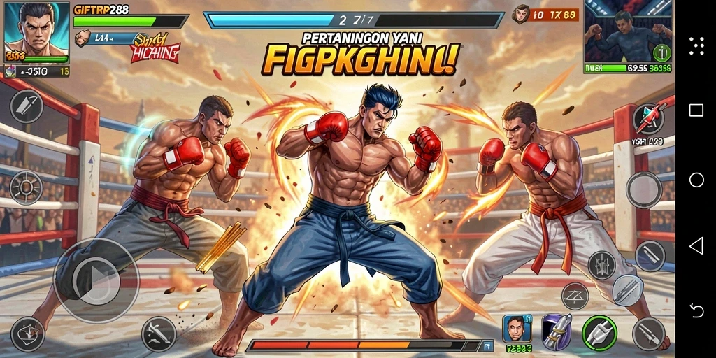 Tampilan seru dari gameplay GIFTRP288 yang memukau.