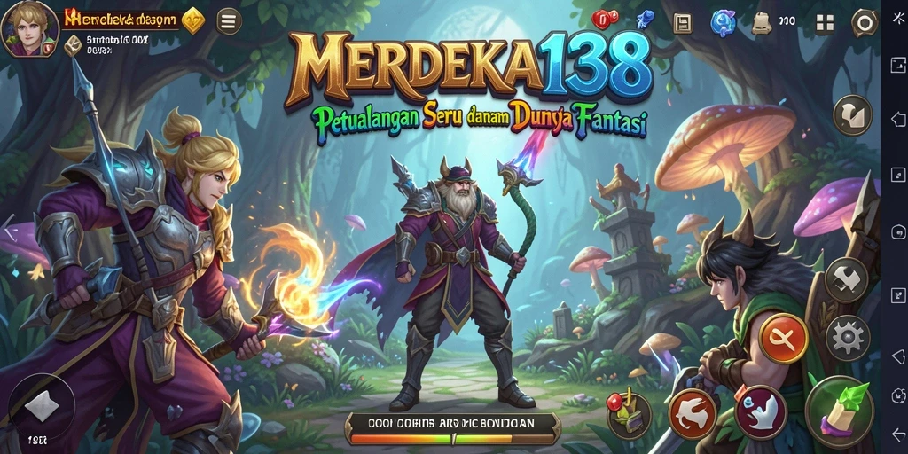 Tampilkan gameplay menegangkan dalam dunia petualangan.