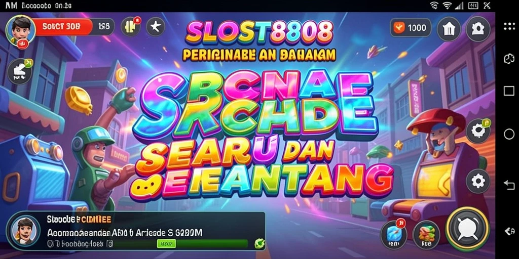 Gameplay seru SLOST8808 dengan tantangan arcade yang menghibur.