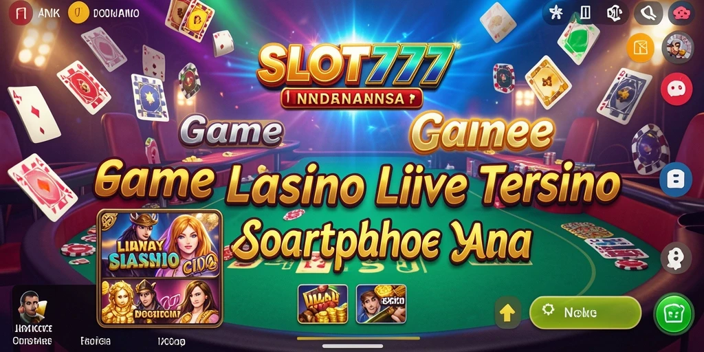 Gameplay Live Casino yang seru dan interaktif di SLOT777.