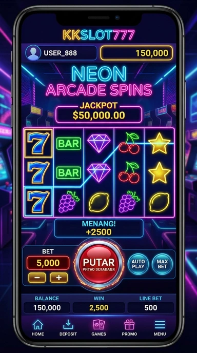 Screenshot antarmuka pengguna kkslot777 yang intuitif dan mudah digunakan.